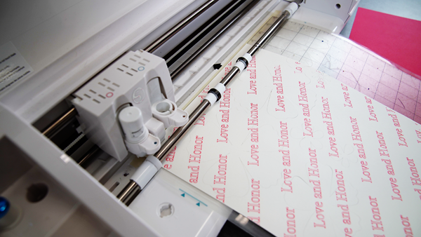 Silhouette Cameo paper and vinyl cutter